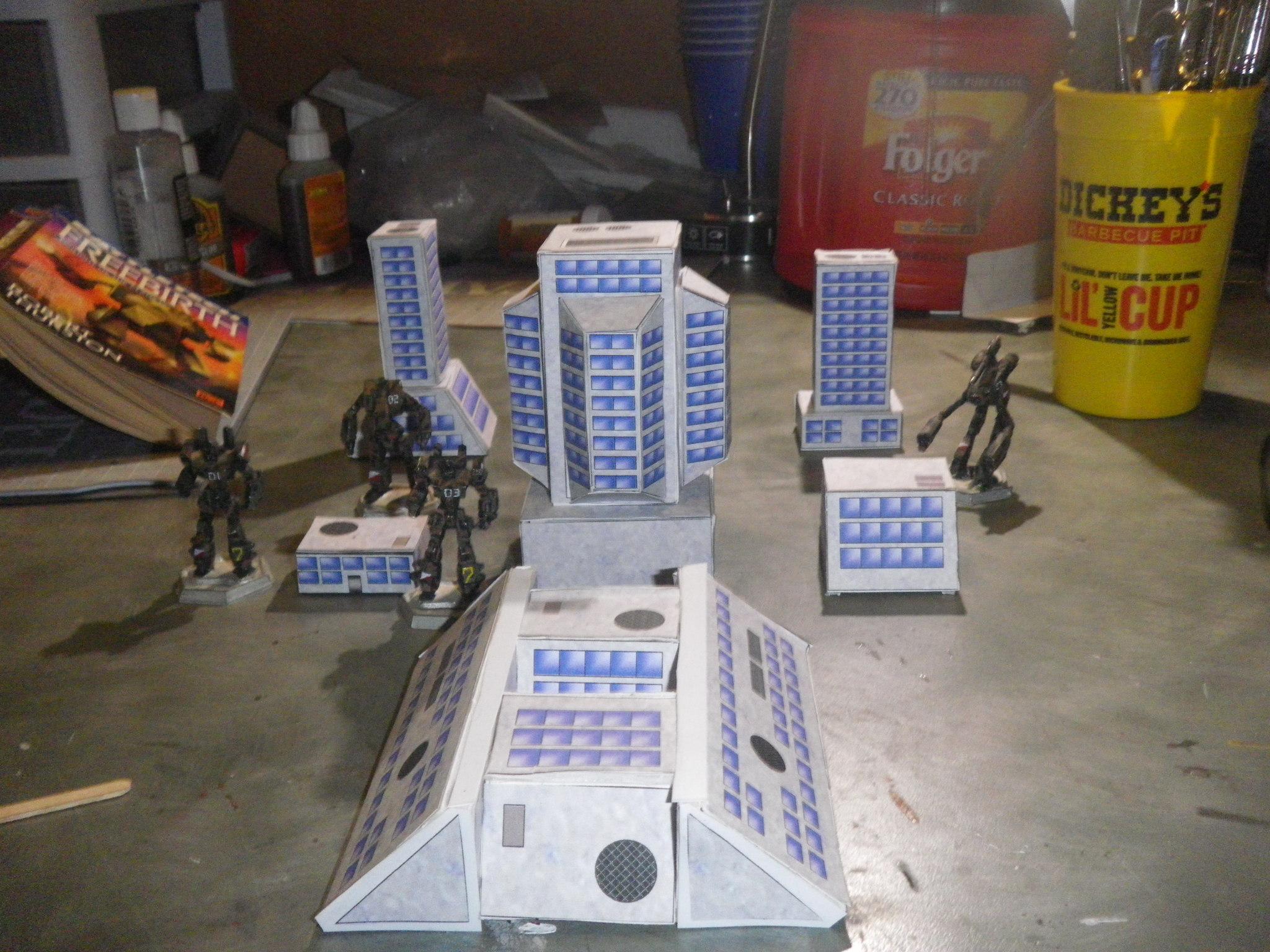 6mm Battletech Robotech Terrain Government Buildings Gallery